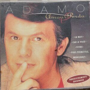 Music CD - Adamo: Amour Perdu, Sans toi ma mie, 1996